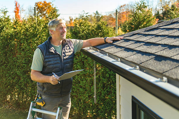 Professional Roof Replacement technician working in Mendham, NJ